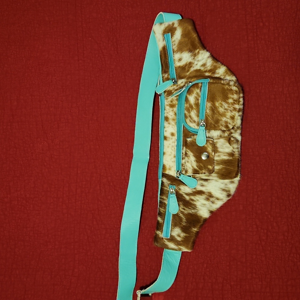 Cross Body Hair on hide purse